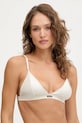Calvin Klein Underwear biustonosz tkanina beżowy LV00QF8392
