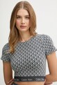 Одежда Футболка лаунж Calvin Klein Underwear LV00QF8487 серый
