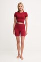 Homewear kratke hlače Calvin Klein Underwear LV00QF8488 bordo AW25