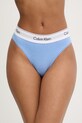 Calvin Klein Underwear nohavičky dámske s bavlnou modrá LV00QF8520