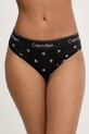 Calvin Klein Underwear nohavičky dámske s bavlnou čierna LV00QF8520