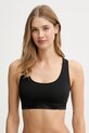 Calvin Klein Underwear biustonosz dzianina czarny LV00QF8547