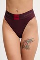 Calvin Klein Underwear figi dzianina bordowy LV00QF8611