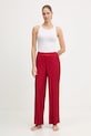 Pyžamové nohavice Calvin Klein Underwear LV00QS7536 červená AW25