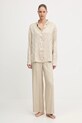 Pyžamo Calvin Klein Underwear sada béžová LV00QS7574