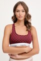 Calvin Klein Underwear biustonosz dzianina bordowy LV00QF8493