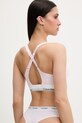 Calvin Klein Underwear сутиен тип бралет с памук LV00QF8500 розов SS26
