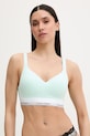 Calvin Klein Underwear сутиен тип бралет с памук тюркоазен LV00QF8500