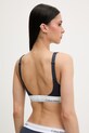 Дрехи Calvin Klein Underwear Сутиен тип бралет с памук LV00QF8500 тъмносин