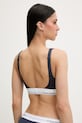 Дрехи Calvin Klein Underwear Сутиен тип бралет с памук LV00QF8500 тъмносин