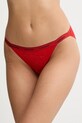 Σλιπ Calvin Klein Underwear πλεκτό ύφασμα κόκκινο LV00QD5213