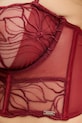 Odzież Calvin Klein Underwear biustonosz LV00QF8351 bordowy
