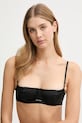Бюстгальтер Calvin Klein Underwear тканина чорний LV00QF8393