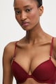 Odzież Calvin Klein Underwear biustonosz LV00QF8606 bordowy