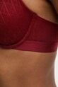 Calvin Klein Underwear biustonosz bordowy LV00QF8606