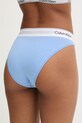 Дрехи Calvin Klein Underwear бикини дамски с памук LV00QF8524 син