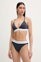 Calvin Klein Underwear бикини дамски с памук LV00QF8524 тъмносин AA00