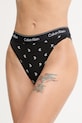 Calvin Klein Underwear bugyi női pamuttal fekete LV00QF8524