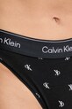 Odzież Calvin Klein Underwear figi damskie z bawełną LV00QF8524 czarny