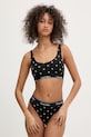 Calvin Klein Underwear braletka s bavlnou LV00QF8503 černá SS26