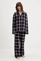 BOSS piżama tkanina granatowy 50550231