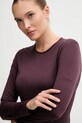 Odzież Icebreaker longsleeve funkcyjny 200 Oasis IB1043750GW1 fioletowy