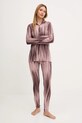 Icebreaker legginsy funkcyjne wełniane Merino 260 Vertex IB0A57BL0KA1 różowy AW25