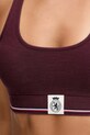 Tommy Hilfiger biustonosz bordowy UW0UW06061