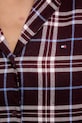 Tommy Hilfiger piżama UW0UW06158 bordowy