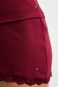 Tommy Hilfiger piżama UW0UW06215 bordowy
