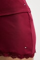 Tommy Hilfiger piżama UW0UW06215 bordowy