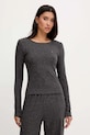 Tommy Hilfiger piżama UW0UW06230 szary AW25