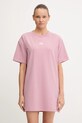 HUGO t-shirt piżamowy dzianina różowy 50549918