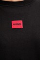 HUGO t-shirt piżamowy czarny 50549918