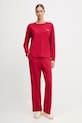 Μακρυμάνικο lounge HUGO 50555632 κόκκινο AW25