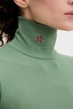 Perfect Moment longsleeve funkcyjny z domieszką wełny Perfect Thermal W3001121 zielony