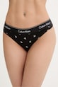 Calvin Klein Underwear Brazil γυναικεία με βαμβάκι μαύρο LV00QF8522