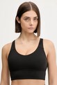adidas Performance biustonosz sportowy bez fiszbinów czarny KT3287