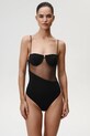Κορμάκι Undress Code ύφασμα μαύρο 1002UC