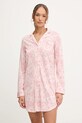 Lauren Ralph Lauren koszula nocna dzianina różowy ILN32443