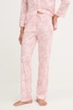 Pidžama Lauren Ralph Lauren roza ILN92443