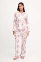 Lauren Ralph Lauren piżama tkanina różowy ILN92449