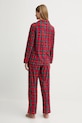 Lauren Ralph Lauren piżama czerwony ILN92458F