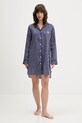 Lauren Ralph Lauren koszula piżamowa ILN32479 granatowy AW25