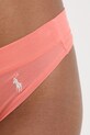 Polo Ralph Lauren stringi damskie bawełniane z elastanem pomarańczowy 4P0511