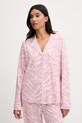 Dkny piżama z dodatkiem bawełny YI80062 różowy AW25