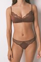 women'secret figi dzianina brązowy 4982611