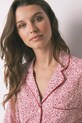 Odzież women'secret piżama bawełniana 3132132 czerwony