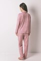 women'secret piżama bawełniana 3132132 czerwony