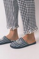 women'secret piżama bawełniana 3132151 granatowy